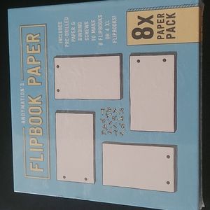 Andymation's Flipbook paper 8x paper pack